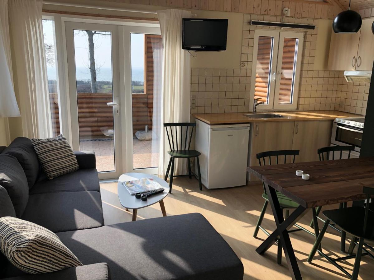 Emmerbolle Luksushytter Med Havudsigt Tranekær Esterno foto